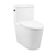 Swiss Madison SM-1T182 Dreux One Piece Elongated Toilet Left Side Flush 1.28 GPF