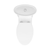 Swiss Madison SM-1T190 Santorini One-Piece Elongated Toilet Dual-Flush 1.1/1.6 gpf