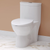 Swiss Madison SM-1TK205 Sublime One Piece Elongated Toilet with Touchless Retrofit Dual Flush 1.1/1.6 gpf