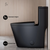 Swiss Madison SM-1T181MB Dreux One Piece Elongated Dual Flush Toilet with 0.95/1.26 GPF - Matte Black