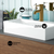 Swiss Madison SM-BV370WNSL Rennes 36" Reclaimed Wood Vanity - Walnut with Slate Countertop and Single Hole Vessel Sink