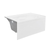Swiss Madison Ivy 54" x 30" Bathtub with Apron Left Hand Drain - White - SM-AB520
