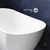 Swiss Madison SM-FB563 Sublime 60" Single Slipper Freestanding Bathtub