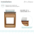 Swiss Madison SM-BV369TKSL Rennes 24" Reclaimed Wood Vanity - Natural Teak with Slate Countertop and Single Hole Vessel Sink
