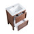 Swiss Madison SM-BV371WN Nadar 24" Bathroom Vanity in Walnut With Sink