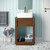 Swiss Madison SM-BV369WNSL Rennes 24" Reclaimed Wood Vanity - Walnut with Slate Countertop and Single Hole Vessel Sink Swiss Madison SM-BV369WNSL Rennes 24" Reclaimed Wood Vanity - Walnut with Slate Countertop and Single Hole Vessel Sink