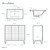 Swiss Madison SM-BV471 Cascade 36" Bathroom Vanity in Natural Oak With Sink