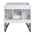 Swiss Madison SM-BV213-C Annecy 36" Bathroom Vanity - White - Cabinet Only