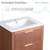 Swiss Madison SM-BV372WN Daxton 24" Bathroom Vanity - Walnut With Sink
