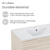 Swiss Madison SM-BV471W Cascade 36" Bathroom Vanity - White With Sink