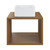 Swiss Madison SM-BV155BN Concorde 24" Wall-Hung Vanity In Brown Oak With Sink