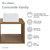 Swiss Madison SM-BV155BN Concorde 24" Wall-Hung Vanity In Brown Oak With Sink
