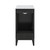 Swiss Madison SM-BV560B Cascade 18" Bathroom Vanity in Black With Sink
