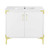 Swiss Madison SM-BV320 Voltaire 36" Single, Bathroom Vanity - White with Gold Hardware With Sink