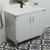 Swiss Madison SM-BV320 Voltaire 36" Single, Bathroom Vanity in White with Gold Hardware With Sink