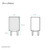 Swiss Madison SM-BV661WN-C Classe 18" Bathroom Vanity - Dark Walnut - Cabinet Only