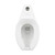 Swiss Madison SM-CT100 Sirène Floor-Mounted Commercial Elongated Top Flush Spud Flushometer Toilet Bowl