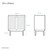 Swiss Madison SM-BV662B-C Classe 24" Bathroom Vanity in Black - Cabinet Only