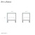 Swiss Madison SM-BV720KG-C Beau 24 Freestanding, Bathroom Vanity in Oak and Gold - Cabinet Only