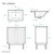 Swiss Madison SM-BV662WN Classé 24" Bathroom Vanity - Dark Walnut With Sink