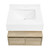 Swiss Madison SM-BV700 Avancer 24" Wall-Mounted Bathroom Vanity - Calacatta and White Oak With Sink Swiss Madison SM-BV700 Avancer 24" Wall-Mounted Bathroom Vanity - Calacatta and White Oak With Sink