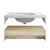 Swiss Madison SM-BV701 Avancer 36" Wall-Mounted Bathroom Vanity - Calacatta and White Oak With Sink Swiss Madison SM-BV701 Avancer 36" Wall-Mounted Bathroom Vanity - Calacatta and White Oak With Sink