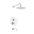 Swiss Madison SM-STF00C Ivy Single-Handle 1-Spray Tub and Shower Faucet - Chrome (Valve Included) Swiss Madison SM-STF00C Ivy Single-Handle 1-Spray Tub and Shower Faucet - Chrome (Valve Included)