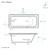 Swiss Madison Voltaire 48" X 32" Left-Hand Drain Alcove Bathtub in Matte Black - SM-DB561MB