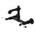Kingston Brass English Country Wall Mount Bathroom Faucet, Matte Black - KS7250PL