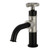 Kingston Brass Fuller Single-Handle Bathroom Faucet with Push Pop-Up, Matte Black/Brushed Nickel - KS2828CG