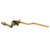 Kingston Brass Victorian Front Mount Toilet Tank Lever, Antique Brass - KTAL3