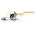 Kingston Brass Restoration Front Mount Toilet Tank Lever, Polished Nickel - KTAL36