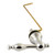 Kingston Brass Naples Side Mount Toilet Tank Lever, Polished Nickel - KTNLS6