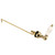 Kingston Brass Victorian Side Mount Toilet Tank Lever, Polished Brass - KTPLS2