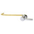 Kingston Brass Concord Universal Front or Side Mount Toilet Tank Lever, Polished Chrome - KTDLD1