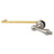Kingston Brass Victorian Universal Front or Side Mount Toilet Tank Lever, Brushed Nickel - KTALD8