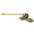 Kingston Brass American Classic Universal Front or Side Mount Toilet Tank Lever, Antique Brass - KTACLD3