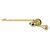 Kingston Brass Buckingham Universal Front or Side Mount Toilet Tank Lever, Polished Brass - KTBLD2
