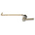 Kingston Brass Claremont Universal Front or Side Mount Toilet Tank Lever, Brushed Nickel - KTCLD18