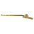Kingston Brass Manhattan Universal Front or Side Mount Toilet Tank Lever, Brushed Brass - KTCMLD7
