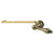 Kingston Brass Victorian Universal Front or Side Mount Toilet Tank Lever, Antique Brass - KTALD3