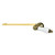 Kingston Brass Victorian Universal Front or Side Mount Toilet Tank Lever, Antique Brass - KTPLD3