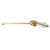 Kingston Brass Willshire Universal Front or Side Mount Toilet Tank Lever, Brushed Brass - KTWLLD7