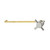 Kingston Brass Concord Universal Front or Side Mount Toilet Tank Lever, Polished Nickel - KTDXD6