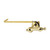 Kingston Brass Naples Universal Front or Side Mount Toilet Tank Lever, Polished Brass - KTNLD2