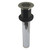 Kingston Brass Grid Drain without Overflow, 17 Gauge, Black Stainless - KB400VN