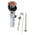 Kingston Brass Pop-Up Drain with Overflow, 22 Gauge, Antique Copper - KB100AC