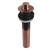 Kingston Brass Lift and Turn Sink Drain with Overflow, 17 Gauge, Antique Copper - KB300AC