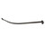 Kingston Brass Edenscape 60"-72" Stainless Steel Adjustable Single Curved Shower Curtain Rod, Oil Rubbed Bronze - CC6725