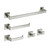 Kingston Brass Lasdun 5-Piece Bathroom Accessory Set, Brushed Nickel - BAHK6024778BN